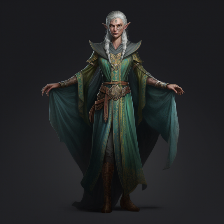 Elves: ancient and graceful